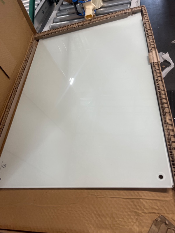 Photo 2 of Magnetic Glass Dry Erase Board - 36 x 24 