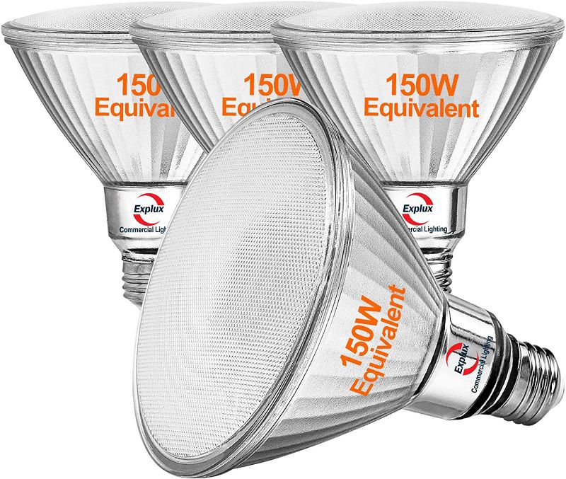 Photo 1 of Explux Commercial-Grade LED PAR38, Flood Light Bulbs