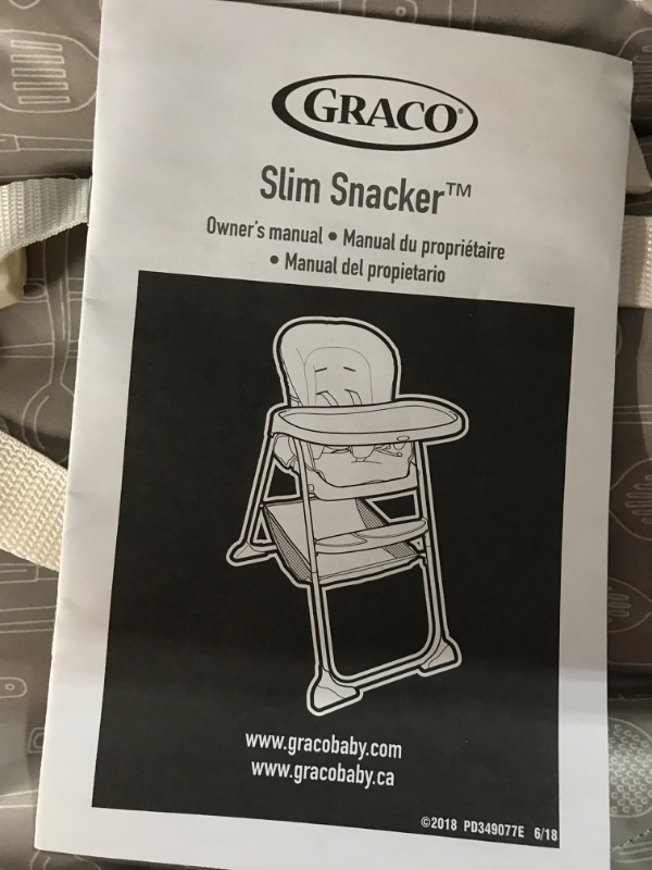 Photo 2 of Graco Slim Snacker High Chair, Ultra Compact High Chair, Whisk