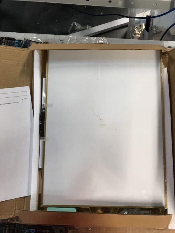 Photo 2 of Small Dry Erase White Board - 16" X 12" 