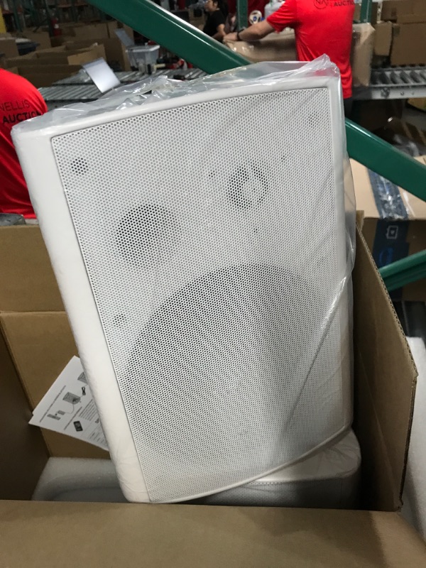 Photo 4 of *NEW**STUDIOFINIX 6.5 Inches 400 Watt Indoor Outdoor Bluetooth Speakers Wall Mount (White)