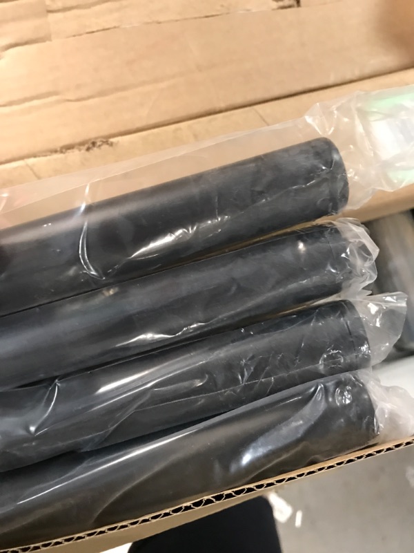 Photo 1 of *NEW**2 Pack Bronze Curtain Rods for Windows 72 to 144 Inch