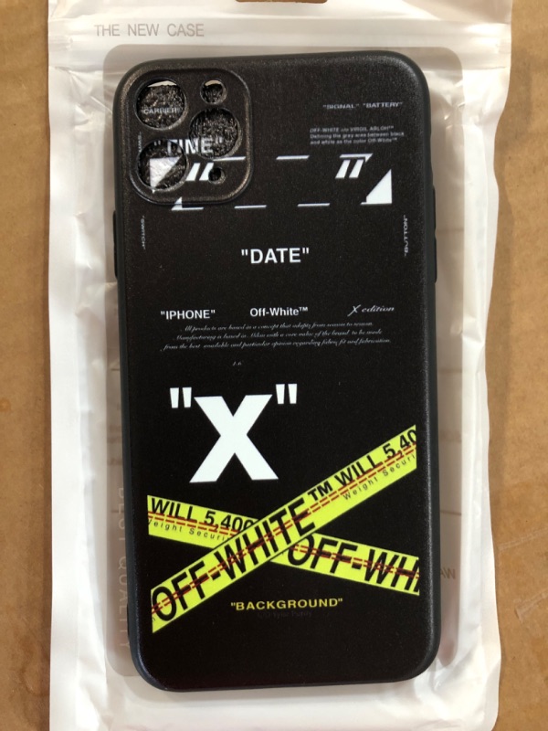 Photo 1 of "Off White X Edition" Protective Case for iPhone 11 Pro Max