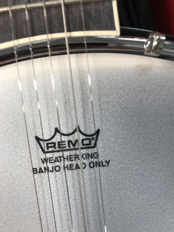 Photo 3 of *NEW**Vangoa 5 String Banjo Remo Head Closed Solid Back with Beginner Kit, Tuner, Stra