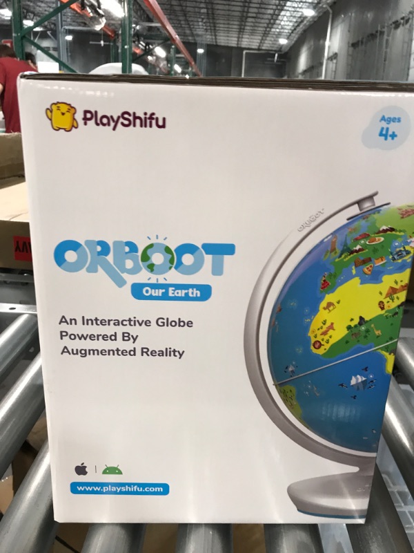 Photo 3 of *NEW**Orboot by PlayShifu - Earth and World of Dinosaurs (app Based) Set of 2 Interactive AR Globes for STEM Learning at Home