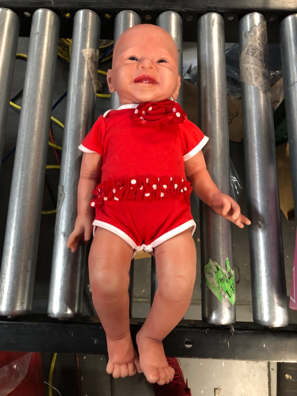 Photo 2 of IVITA 12 inch Full Silicone Baby Dolls That Look Real,Not Vinyl Dolls, Real Full Body Silicone Baby Dolls Reborn Newborn Baby Dolls - Boy