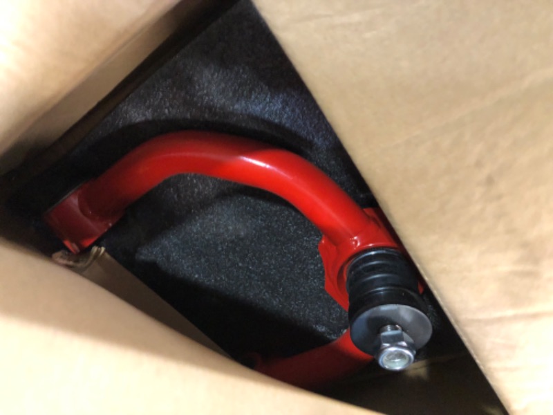 Photo 3 of *USED* YIZBAP 2PCS Front Upper Control Arms with Ball Joint For 1996-2002 4Runner 1995-2004 Tacoma, 2-4" Lift Suspension Control Arms (Red)