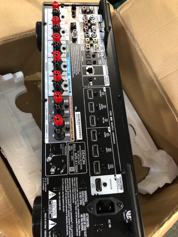 Photo 1 of Denon AVR-S570BT (Audio & Video, Enhanced Gaming Experience (unable to test) 