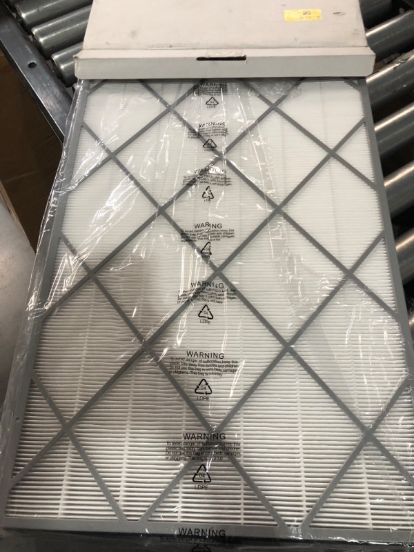 Photo 1 of HE601 Replacement Filter Compatible with Shark Air Purifier 6-Fan Models(HE601&HE602), 3-in-1 H13 True HEPA Filter for Shark HE601/HE602, Compared to Part #HE6FKPET, 1 Pack