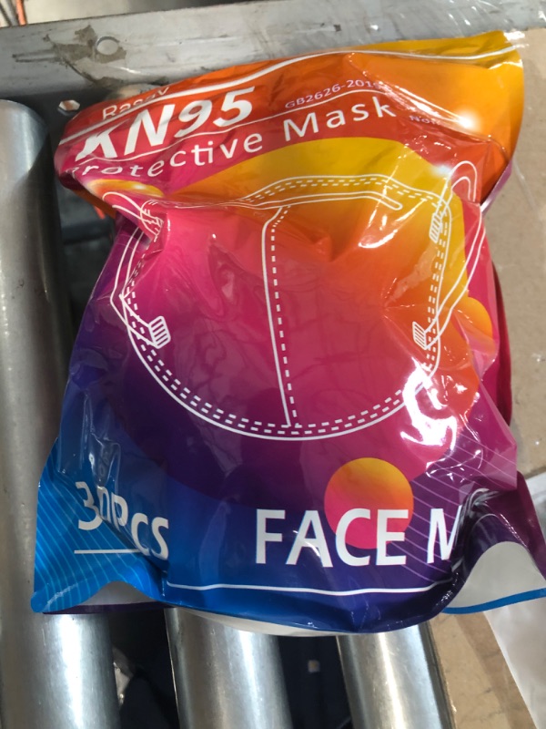 Photo 2 of *BRAND NEW* Rasav KN95 Face Masks, 30 Pack Comfortable 5 Layer Cup Dust Safety Mask, Protection KN95 Masks 