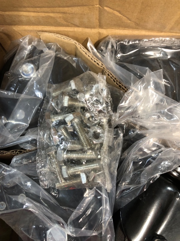 Photo 1 of *Minor Scratches* W B D WEIBIDA Plate Swivel Caster Wheels 3-inch Heavy Duty with Brake, Set of 4 