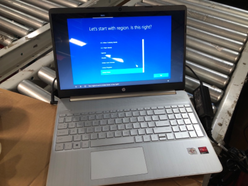 Photo 2 of HP 2021 15.6inch HD Laptop, AMD Athlon Silver 3050U Up to 3.2Ghz , 4GB DDR4 RAM, 128GB SSD, HDMI, WiFi, Bluetooth, Webcam, with Hugo M, Rose, Windows10 S (Renewed)