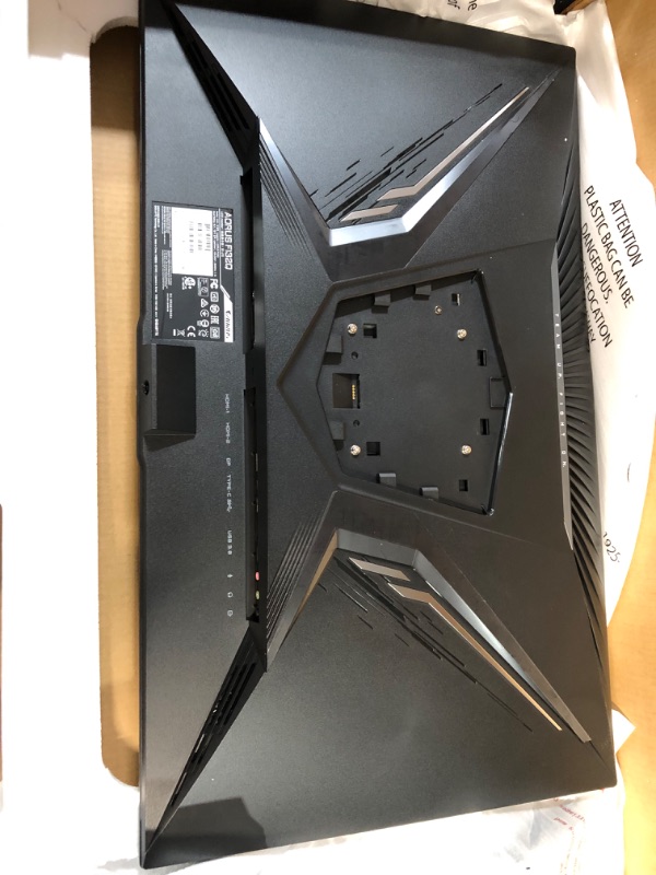 Photo 1 of *Minor Scratches on Back Panel* AORUS FI32Q 32" 165Hz 1440p HBR3, NVIDIA G-SYNC Compatible, Exclusive Built-in ANC, -KVM, 2560x1440 Display