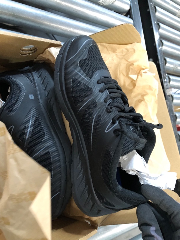 Photo 2 of *Used/Dirty* Shoes for Crews Vitality II, Women's Slip Resistant Food Service Work Sneakers 9 Wide Black