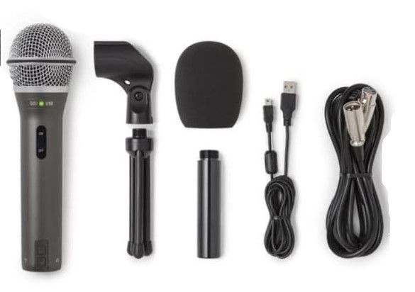 Photo 2 of **ATTACHMENTS ONLY**
 SAMSON Q2U Handheld Dynamic USB Microphone Recording and Podcasting Pack