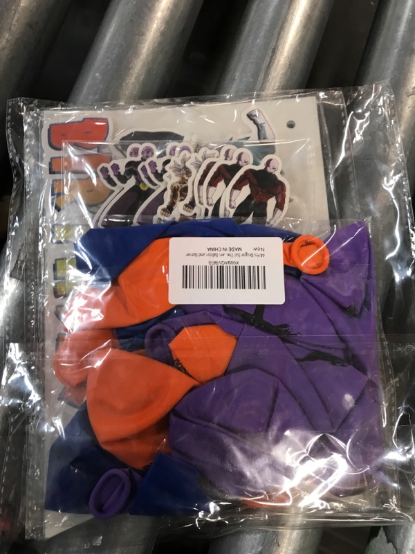 Photo 1 of **SEE NOTES**44 Pcs Dragon Ball Theme Birthday Party Decorations Kit Party Supplies Pack 