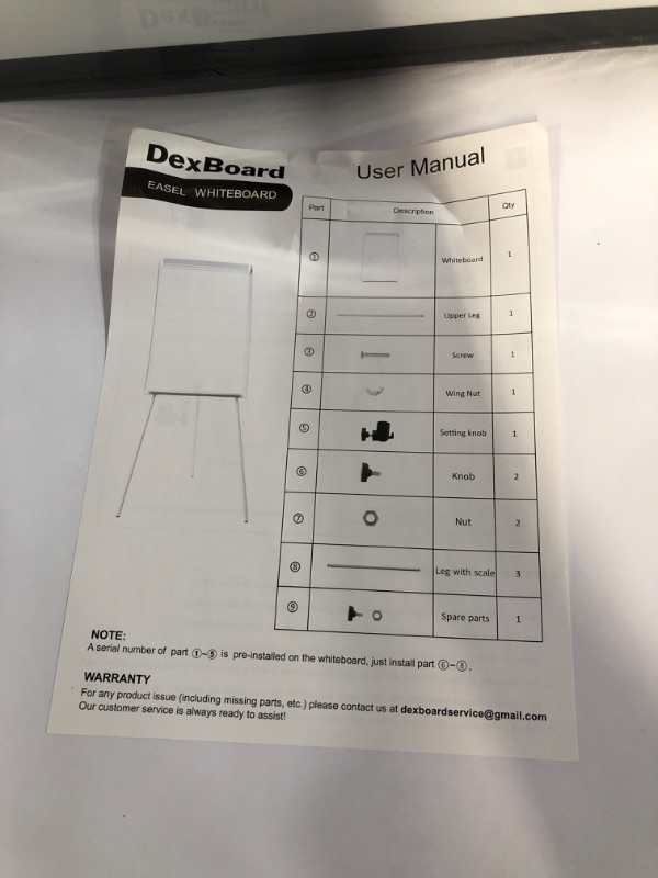 Photo 4 of * BRAND NEW  * DexBoard Dry Erase Easel 24" x 36