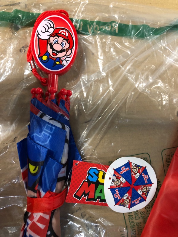 Photo 3 of *NEW* Nintendo Kids Umbrella and Slicker