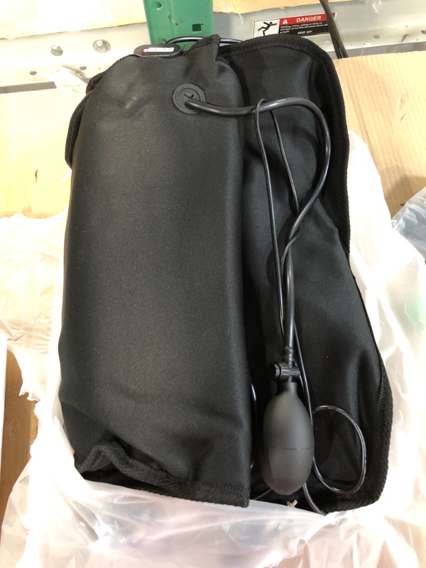 Photo 1 of * SEE NOTES* AIVEISI Massage Seat Cushion Pad with Heat 9 Massage Style Airbag Lumbar Support, Fatigue Stress Relief Back Massager Chair Pad 