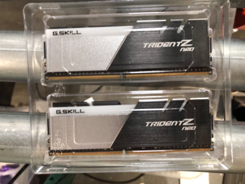 Photo 5 of G.Skill Trident Z NEO Series 64GB (2 x 32GB) 288-Pin SDRAM PC4-28800 DDR4 3600 CL18-22-22-42 1.35V Dual Channel Desktop Memory Model F4-3600C18D-64GTZN