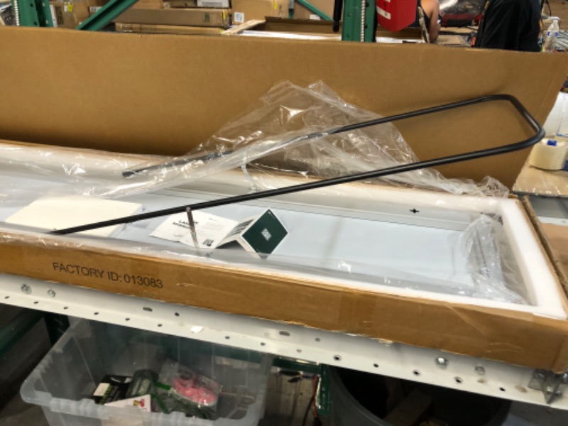 Photo 1 of **MISSING POWER CORD**
NeuType Full Body Mirror with Lights, 63" x 16" LED Full Length Mirror with Stand, Free Standing Full Length Mirror with Lights
