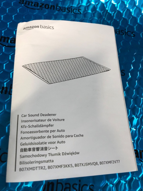 Photo 3 of *SEE NOTES - MISSING PIECES* Amazon Basics Car Sound Deadener, 14.5? x 10?, (10 count)Pack of 1