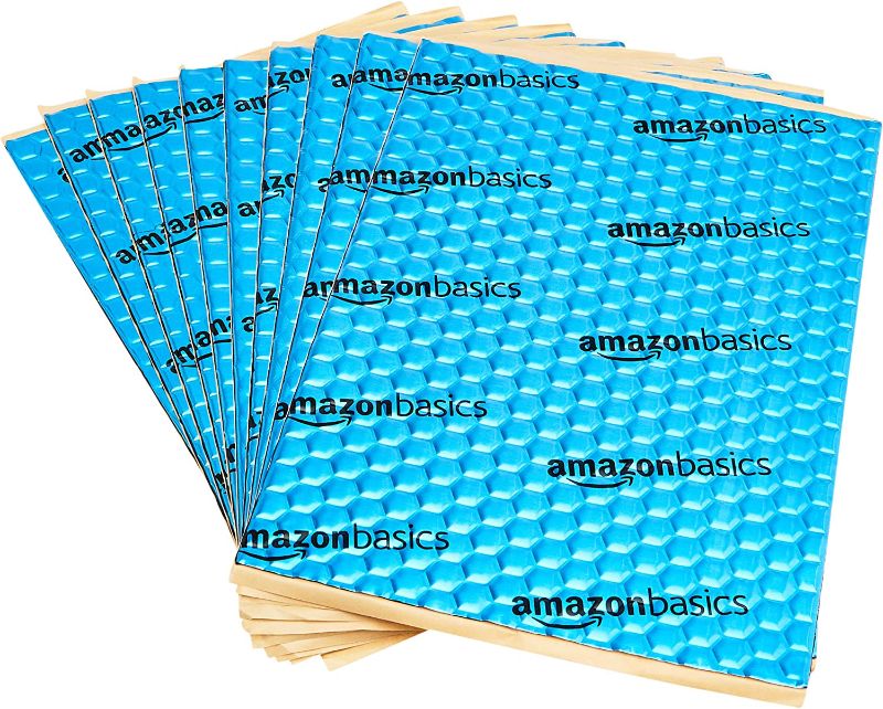 Photo 1 of *SEE NOTES - MISSING PIECES* Amazon Basics Car Sound Deadener, 14.5? x 10?, (10 count)Pack of 1