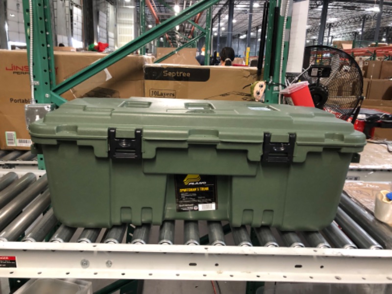 Photo 2 of *SEE NOTES* Plano 108qt Storage Trunk Green