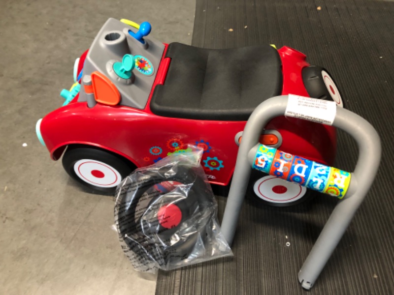 Photo 6 of *USED - LOOKS NEW* Radio Flyer Busy Buggy, Sit to Stand Toddler Ride On Toy, Ages 1-3, Red Kids Ride On Toy