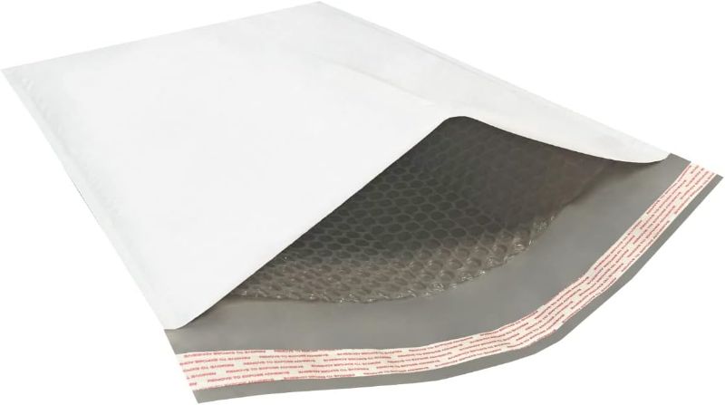 Photo 1 of *SEE NOTES* StarBoxes 25 Poly Bubble Mailer Bags 12.5x19" - #6 Pouches Envelopes White Self-Sealing