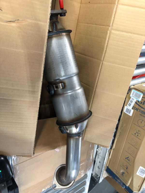 Photo 3 of ASOPARTS High Flow Catalytic Converter Compatible 