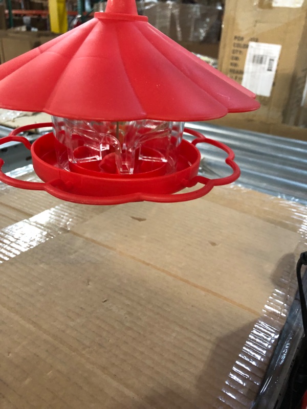 Photo 1 of 2pc foldable seed feeder 27oz red