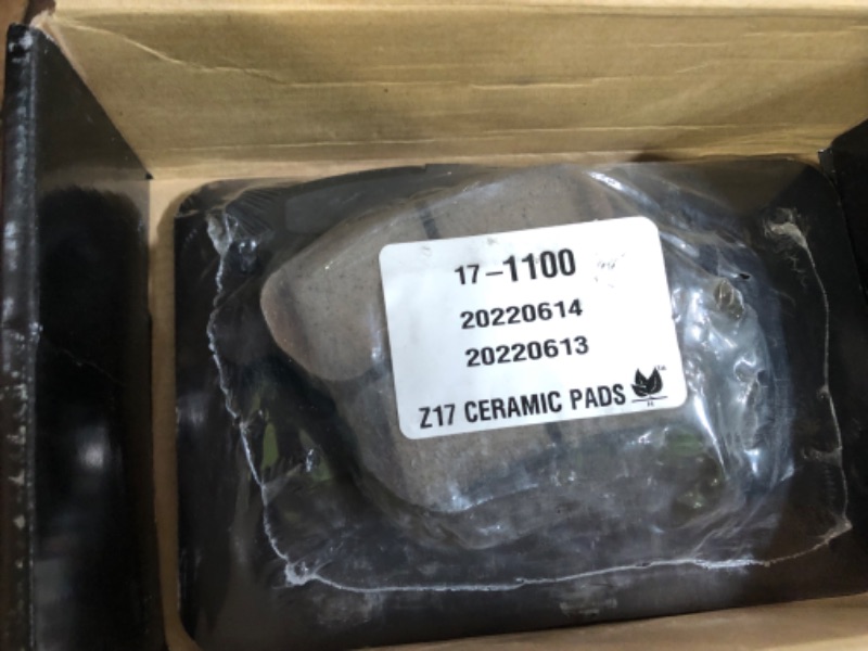 Photo 5 of Power Stop 17-1100, Z17 Rear Ceramic Brake Pads with Hardware Ceramic Brake Pads + Hardware +Power Stop JBR1164EVC Rear Evolution  Geomet Coated Brake Rotor