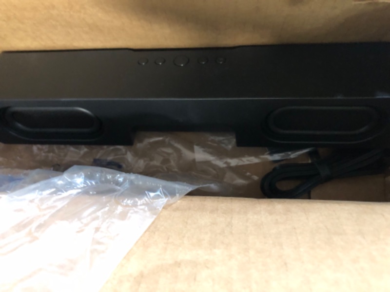 Photo 2 of Razer Leviathan V2 X: PC Soundbar with Full-Range Drivers , USB Type C Power and Audio Delivery, Bluetooth 5.0 (Renewed) Leviathan V2 X Soundbar