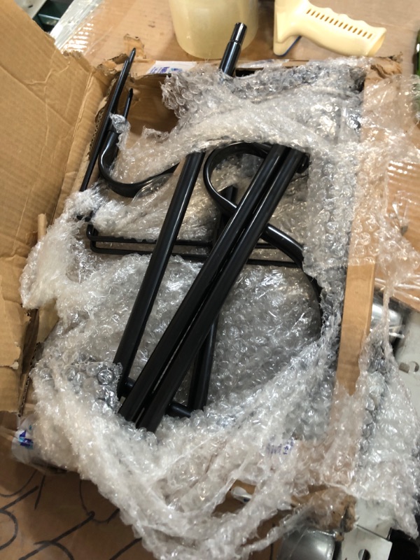 Photo 1 of MIPON 2 Pack 78 Inch Double Shepherds Hooks for Outdoor Bird Feeder,Hanging Plants,Solar Light,Adjustable 78/62/46/30 Inch,5/8 Inch Width Heavy Duty Garden Shepards Hook