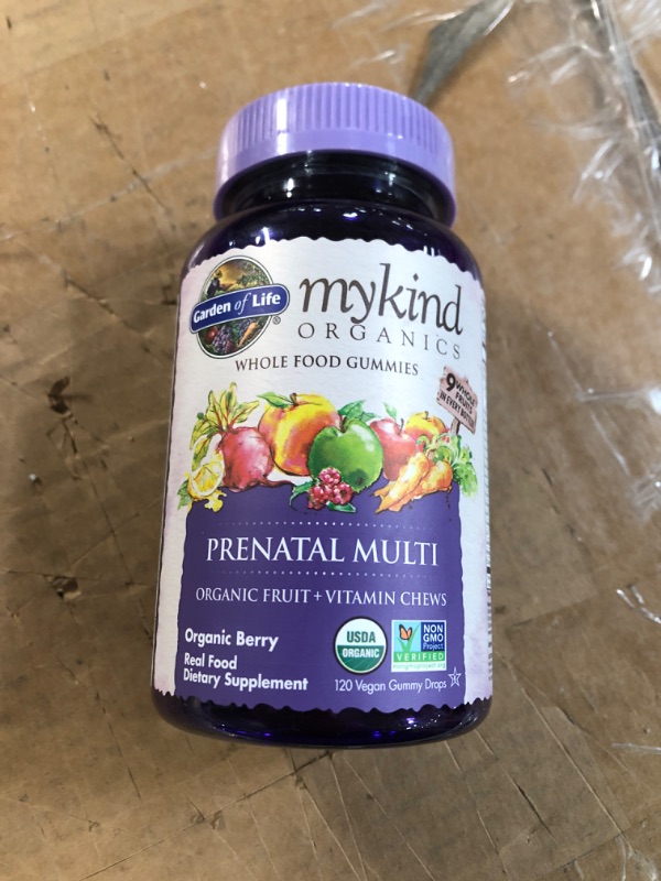 Photo 2 of Garden of Life Prenatal Gummies Multivitamin Berry Flavor, 30 Day