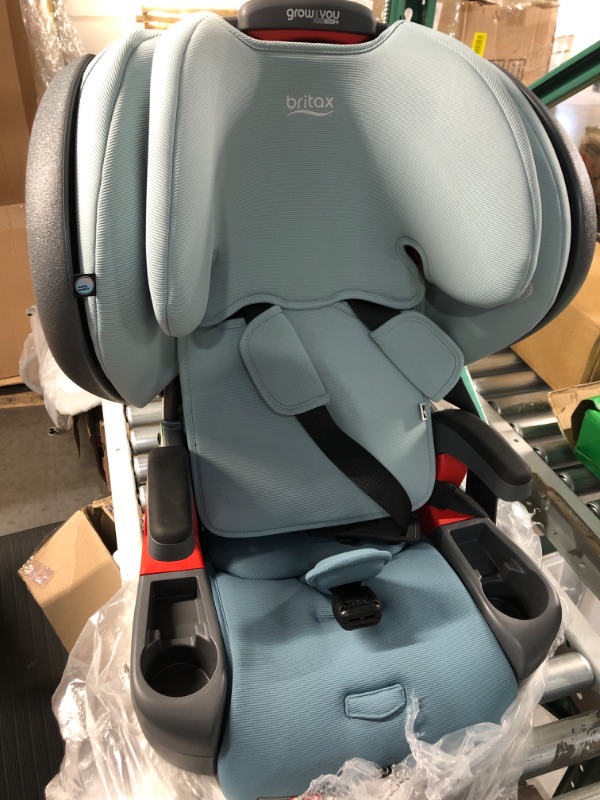 Photo 2 of Britax Grow with You ClickTight+ Harness-to-Booster, Green Ombre SafeWash ClickTight Plus Green Ombre