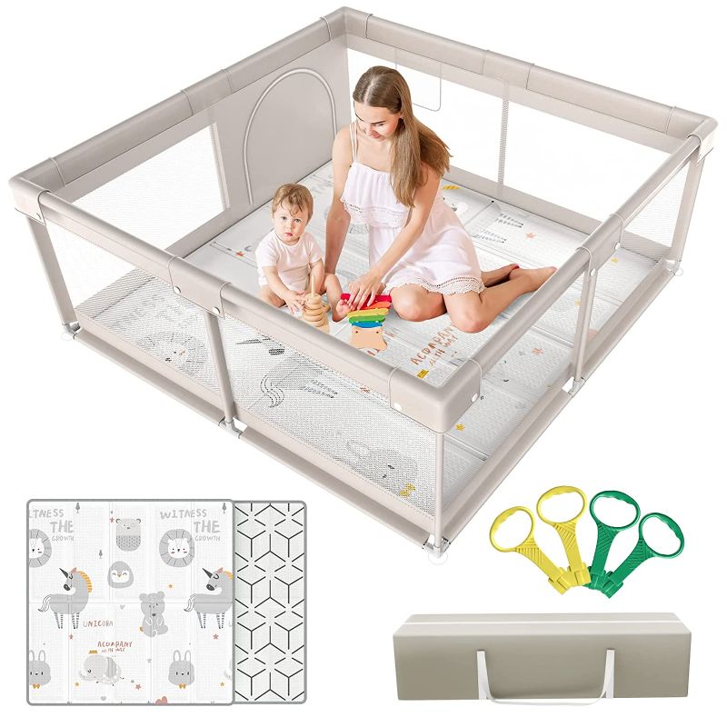 Photo 1 of Baby play pen - Grey(reference photo)