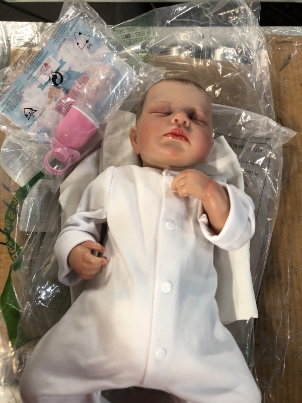 Photo 2 of Anano Reborn Dolls Baby 19 Inch 48CM Lifelike Baby Dolls 