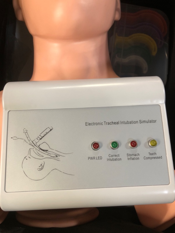 Photo 3 of Intubation Manikin Study Teaching Model, 220V Oral Nasal Intubation Airway Management Trainer PVC Demo (US Shipping) Adult