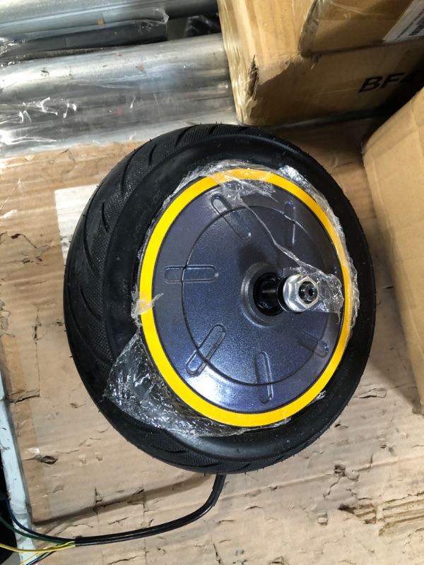 Photo 3 of UNABLE TO TEST** Electric Scooter Hub Motor with Inflatable Tire, 10 inch 350W Rear Wheel 