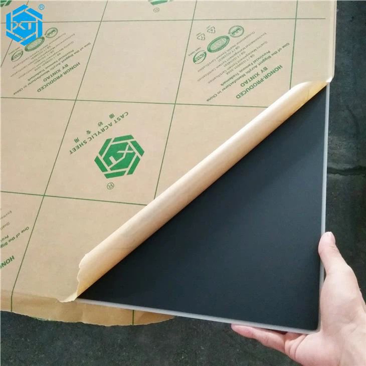 Photo 1 of (PERFECT CONDITION) XINTAO MATTE BLACK OPAQUE PLEXIGLASS SHEETS