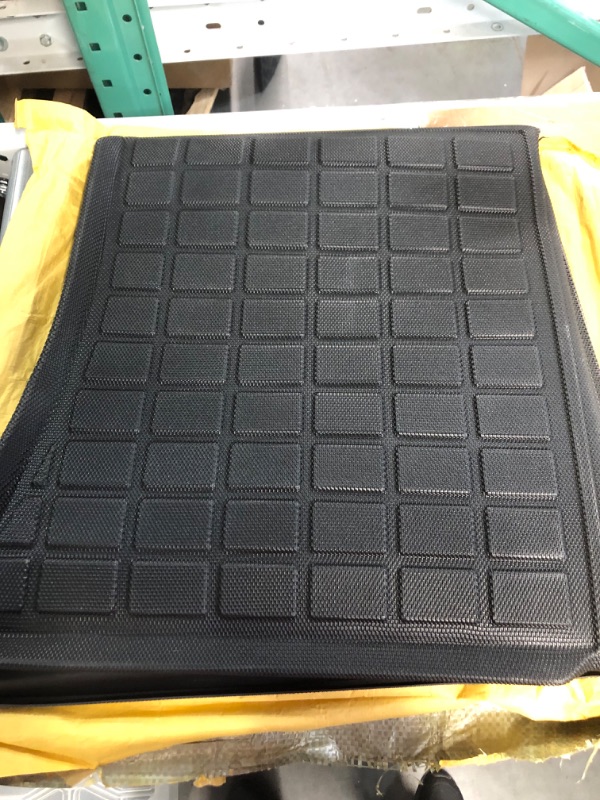 Photo 2 of Fit Tesla Trunk Mat Cargo Liner All Weather TPE Mat for Tesla (Model Y?Rear Trunk Mat?)