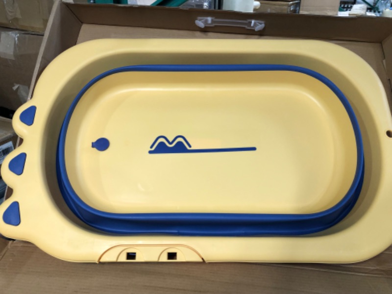 Photo 4 of Beberoad Love Collapsible Baby Bathtub, Cayman Yellow