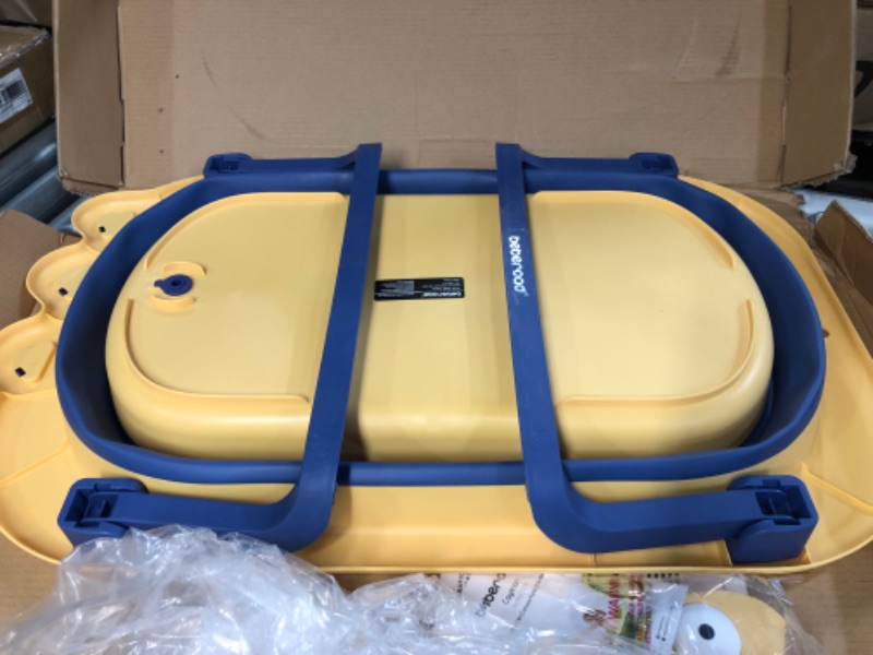 Photo 5 of Beberoad Love Collapsible Baby Bathtub, Cayman Yellow