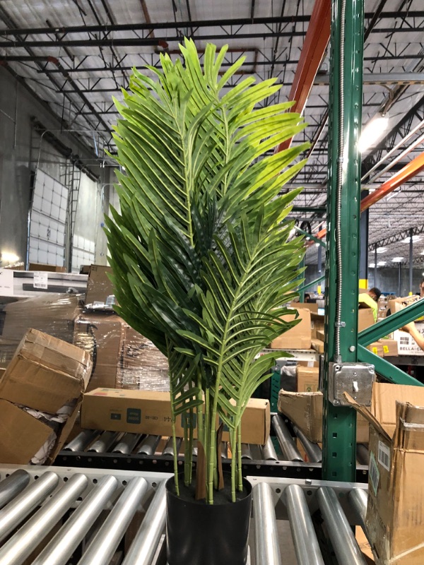 Photo 2 of *IN GOOD CONDITION* Fopamtri Fake Majesty Palm Plant 3 Feet, 2 Pack