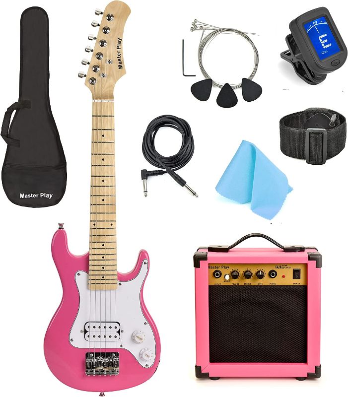 Photo 1 of *SEE NOTES* Master Play 30 Inch Electric Guitar,For Kids/beginner With Complete Starter Kit