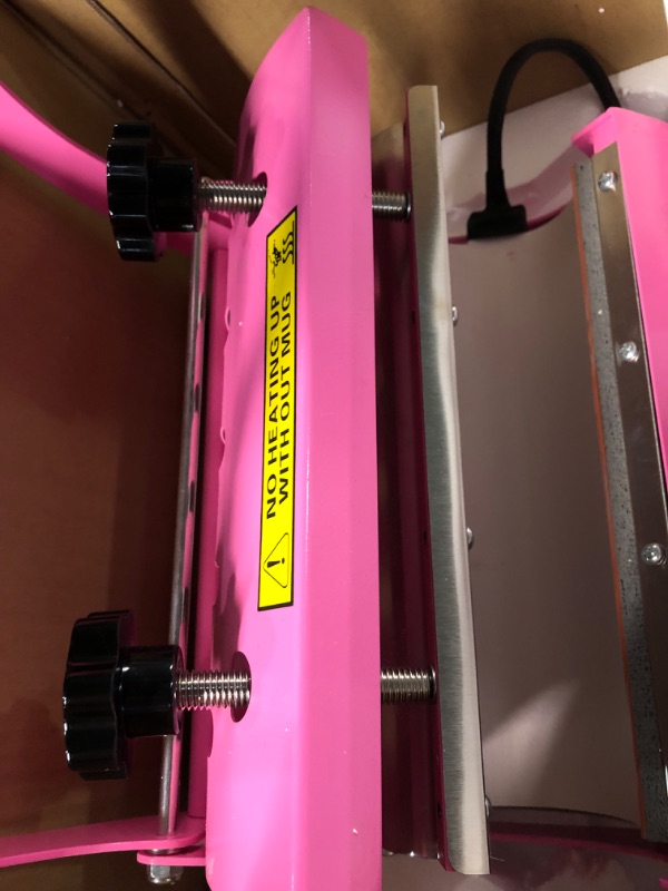 Photo 1 of *SEE NOTES* PYD Life 110 V Tumbler Heat Press Machine, Pink