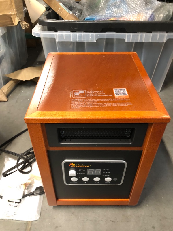 Photo 4 of Dr Infrared Heater Portable Space Heater, 1500-Watt