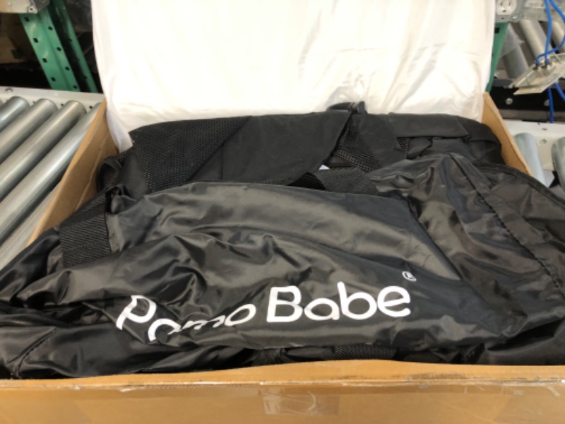 Photo 1 of *SEE NOTES* Pamo babe Lightweight Travel Crib, Portable (Black)